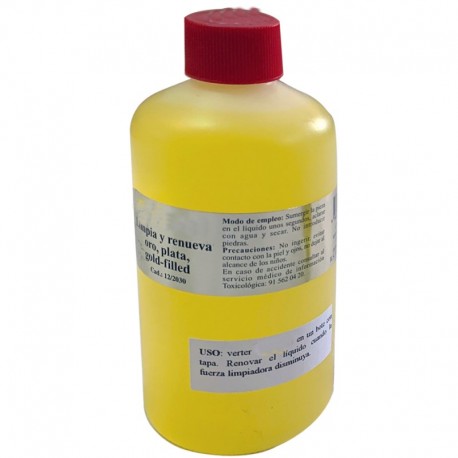 Líquido Limpia Monedas Oro y Plata 250 ml