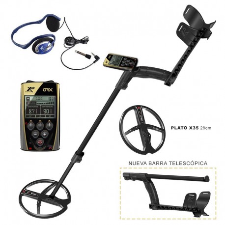 Detector de metales XP ORX con plato X35 34 cm