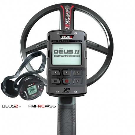Detector metales XP Deus II auriculares WS6 plato 28 cm